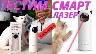 видео: Лазер ROJECO для кошек / Интерактивные игрушки для кошек / Rojeco C50-A картинка: Лазер ROJECO для кошек / Интерактивные игрушки для кошек / Rojeco C50-A