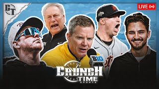 Detroit Tigers, Michigan, and Michigan State Basketball Watch Party! | Crunch Time Sports Show