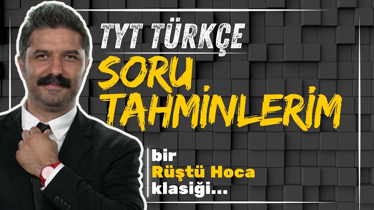 TYT Türkçe Soru Tahminlerim