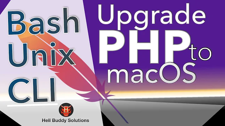 Upgrade the latest version of PHP to Mac 2020 Using Unix Bash