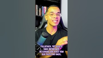 Vale a pena começar a carreira como programador Fullstack? #programação #programador #desenvolvedor