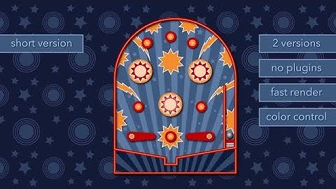 Pinball Arcade Logo Reveal After Effects Templates