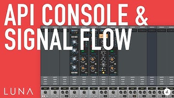 The Signal Flow of LUNA with API Console