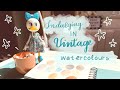 Finally Getting to Try Wallace and Seymour Vintage Watercolours!
