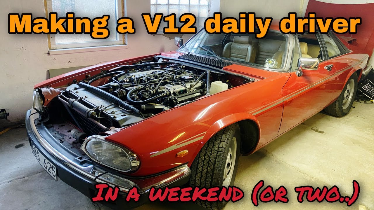 Making a V12 Jaguar XJS a Reliable Daily Driver in a Weekend (or two