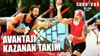 Dokunulmazlık Oyununda Avantajı Yakalayan Takım Survivor All Star 2024 109 Bölüm