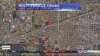 Multi-vehicle crash on I-565