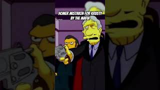 Homer Mistaken For Krusty By The Mafia