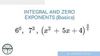 BASICS of Integral and Zero Exponents Net Worth
