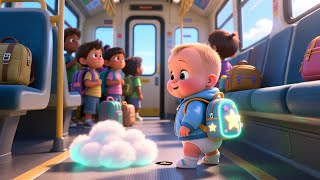 Beep Beep School Bus 🚌🔔🍼 | Kids Fantasy Song | Learn Safe School Routines screenshot 4