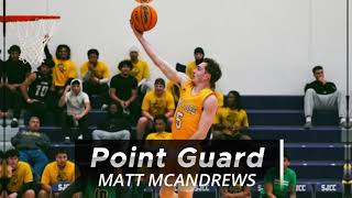 Matt Mcandrews Hes Back Juco Highlights 2024-25 At Sjcc