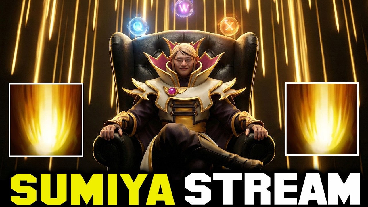 He thought he Escaped, But Sumiya’s Sunstrike found him | Sumiya Invoker Stream Moments 5395