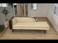 Creating a Mid Century Modern Sofa