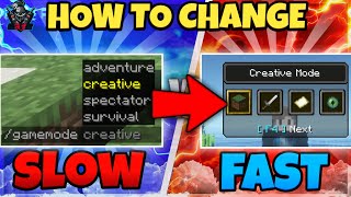Minecraft fast game mode change | Minecraft tutorial Profile