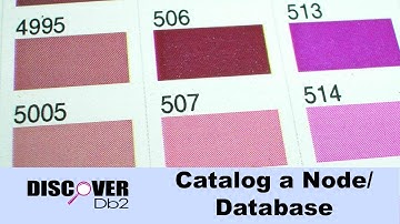 (Ep. 02) - Catalog a Node/Database