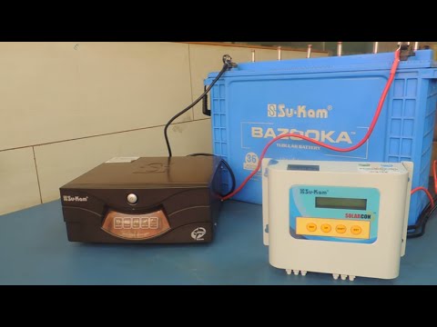 how to convert your any inverter battery setup into solar inverter