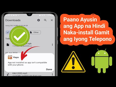 Paano Ayusin ang 'App Not Installed as App is Not Compatible with Your Phone' Error