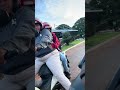 Pega Carona na garupa MT07
