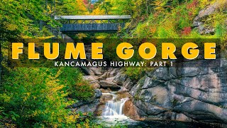 Artist Bluff and Flume Gorge Hiking Kancamagus Highway | Part 1