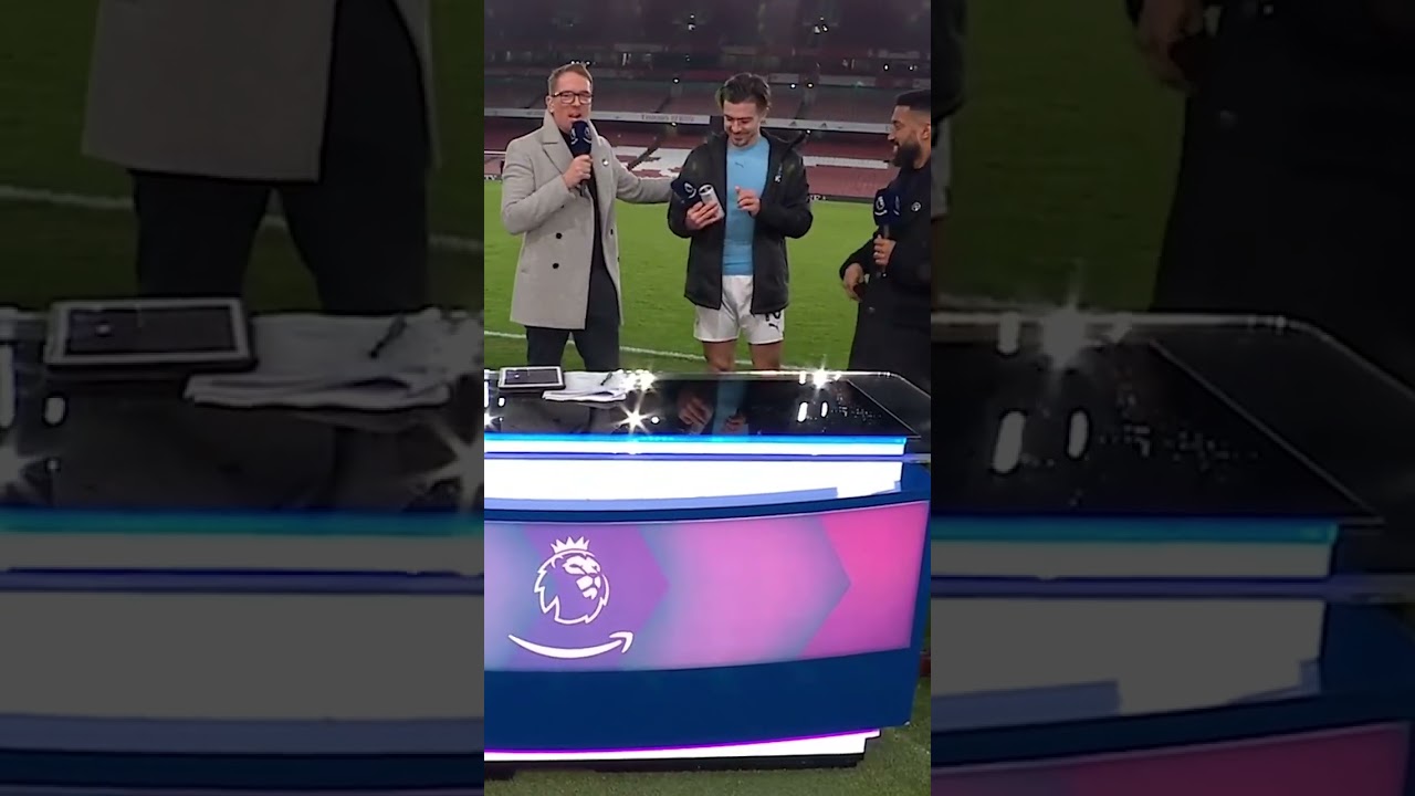 Does Grealish Mistake Water For A Lager? 🤣 