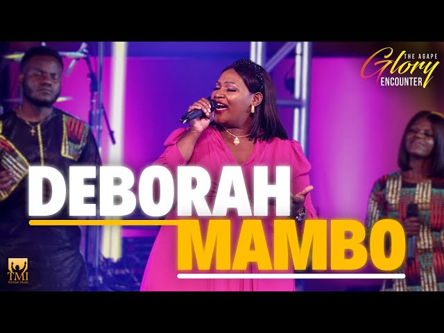 Deborah Mambo Ministering At The Agape Glory Encounter Concert class=