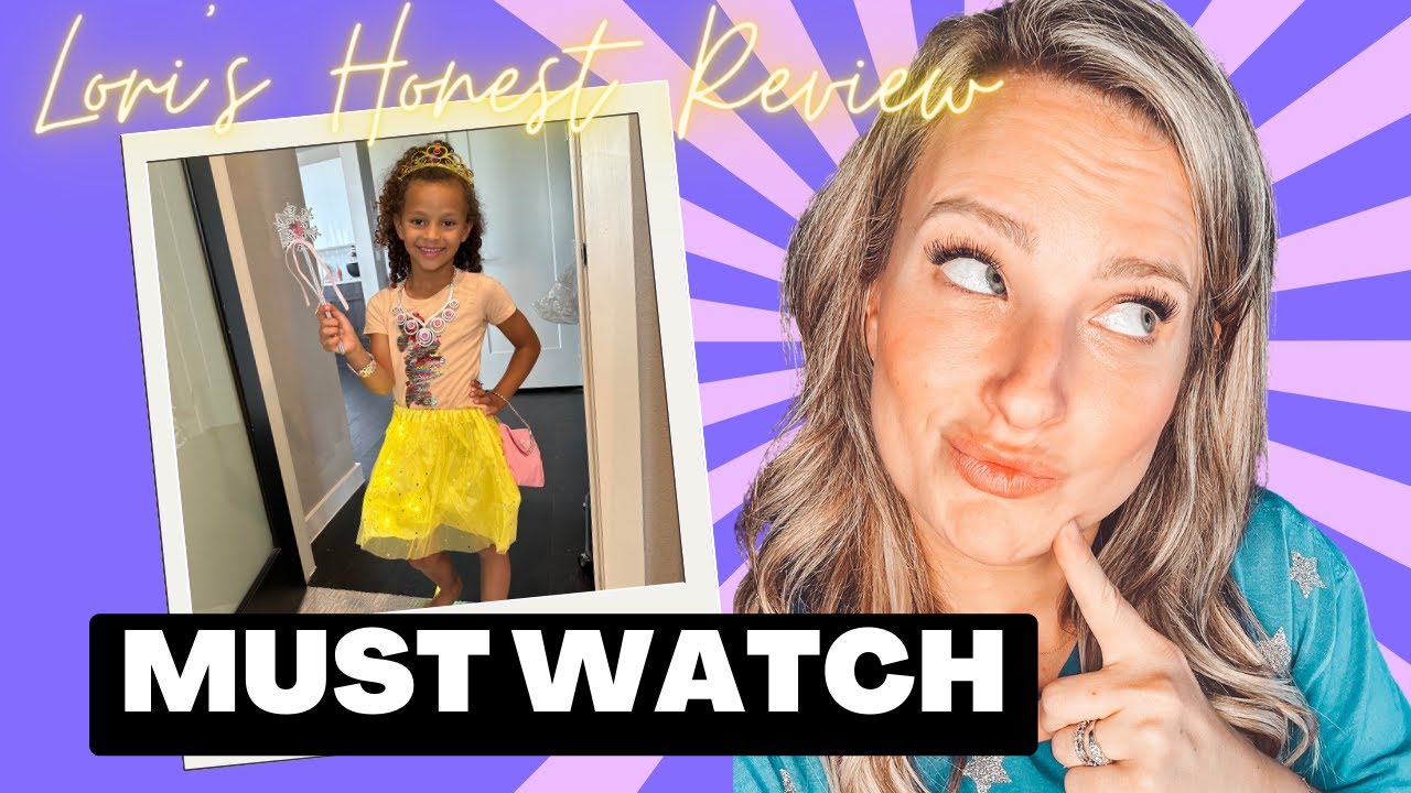 Meland Princess light up dress up for girls! (Review)