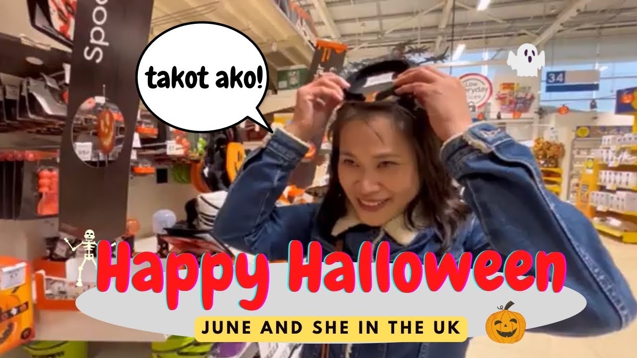 June and She in the UK TESCO HALLOWEEN tesco halloween2022 YouTube