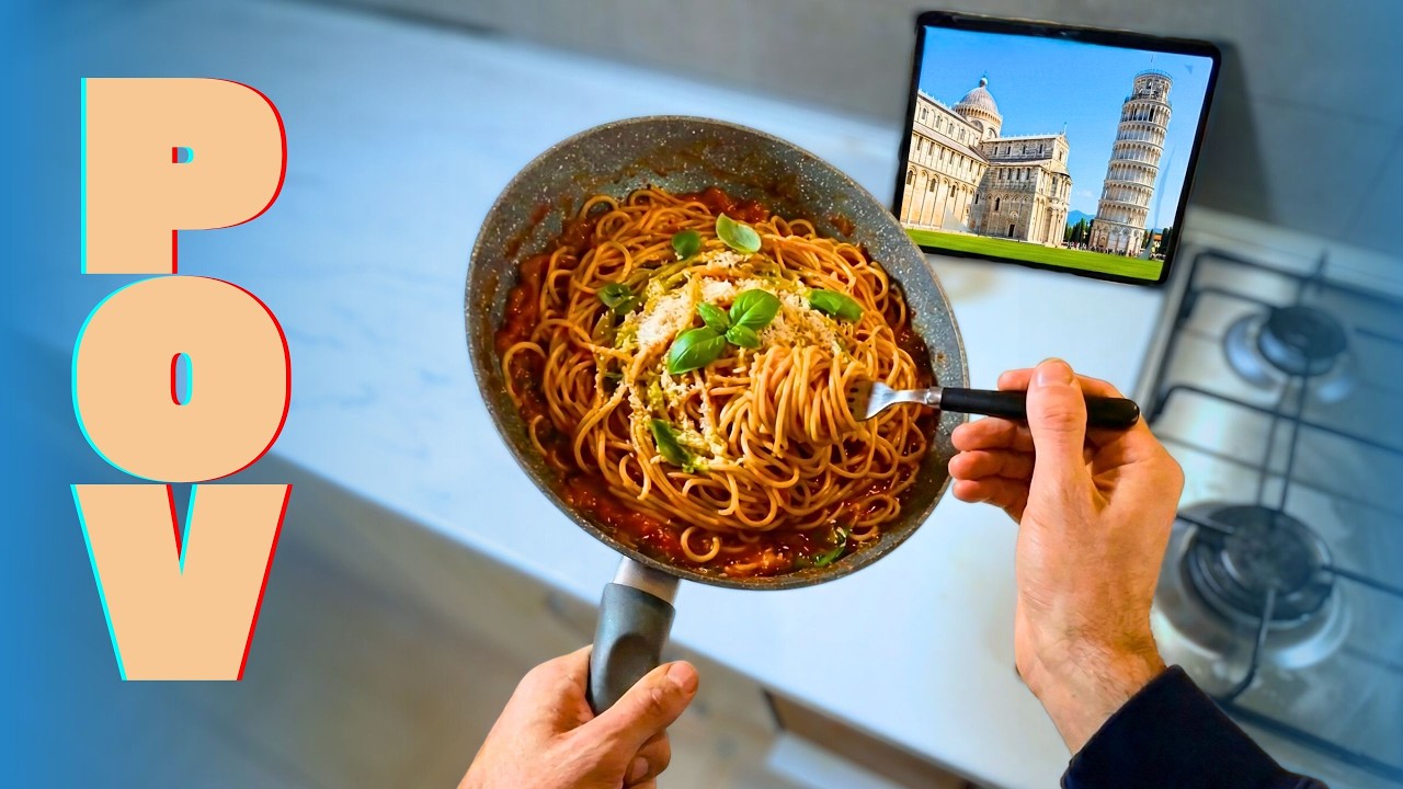 POV: You’re cooking very Italian Pasta but you’re actually Italian (Day #21)