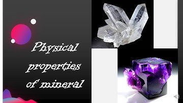 Physical Properties of Minerals | Identifying Minerals | Geology Concepts