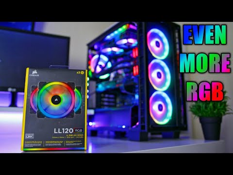 The Best Looking RGB Fans - Corsair LL Series RGB Fans