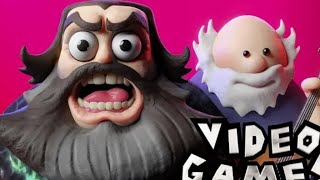 Jack Black's Video Games But Every Time he Says Game The Video Restarts.