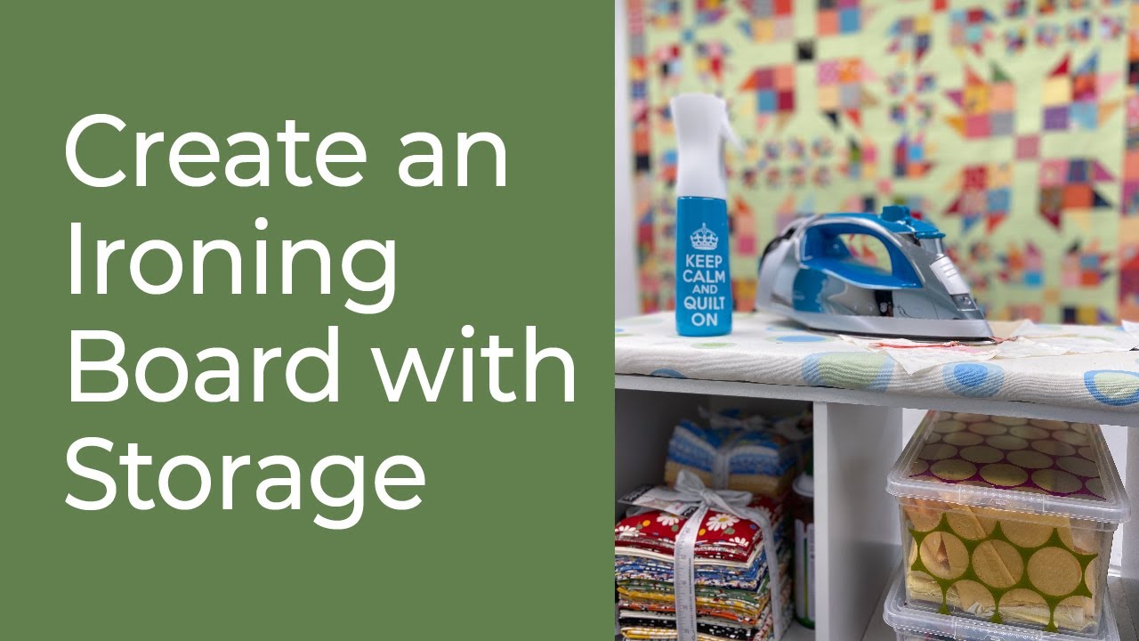 A DIY Ironing Station is So Handy for Quilting - Quilting Digest