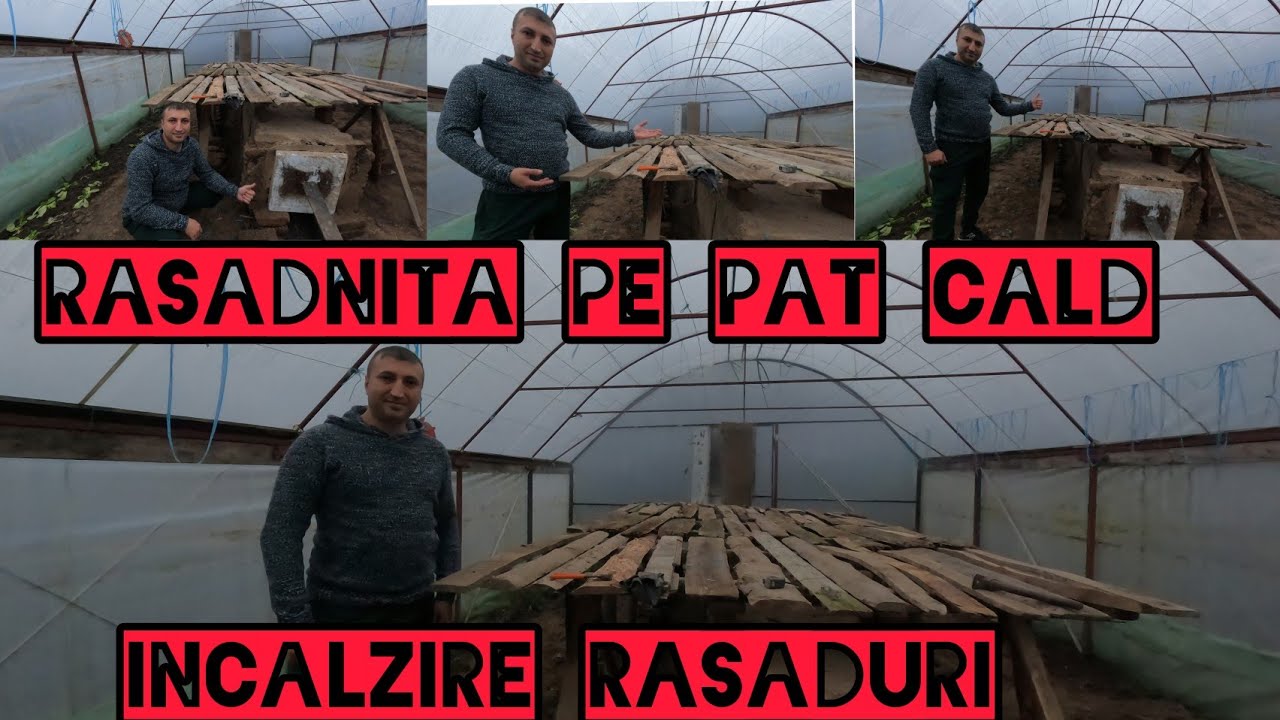 Masa pentru rasaduri incalzire rasaduri pe pat cald pentru rasaduri ...