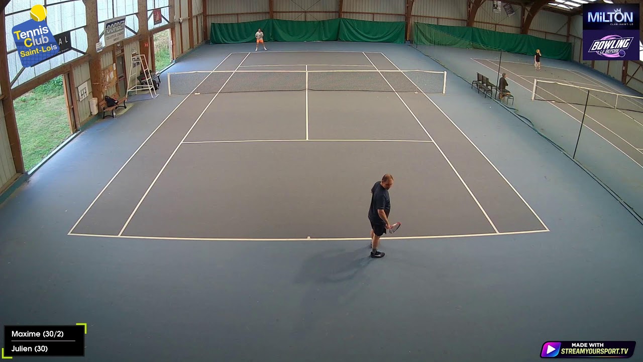 Court 4 : Maxime (30/2) 🆚 Julien (30)