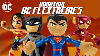 Unboxing DC Flextreme (Mattel)