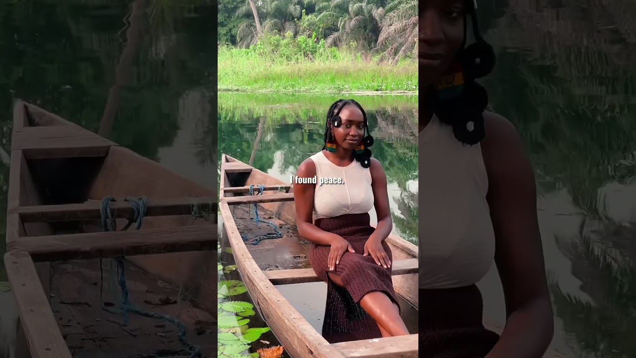 Somewhere in Ghana 🇬🇭 ❤️.  