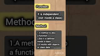 Function &amp; Method same இல்லையா? 😳 Real Difference Explained