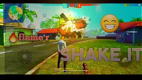 Shake Like Flame R ff || How To Edit Like Flame R ff || Shake Effect Tutorial - Garena Free Fire
