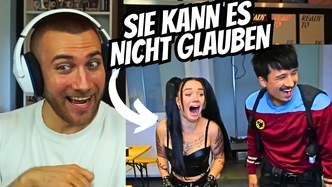 JULIA WIRD ZU BELLA POARCH - Julien Bam - Der Mann Im Mond Behind The Scenes + SONG REACTION