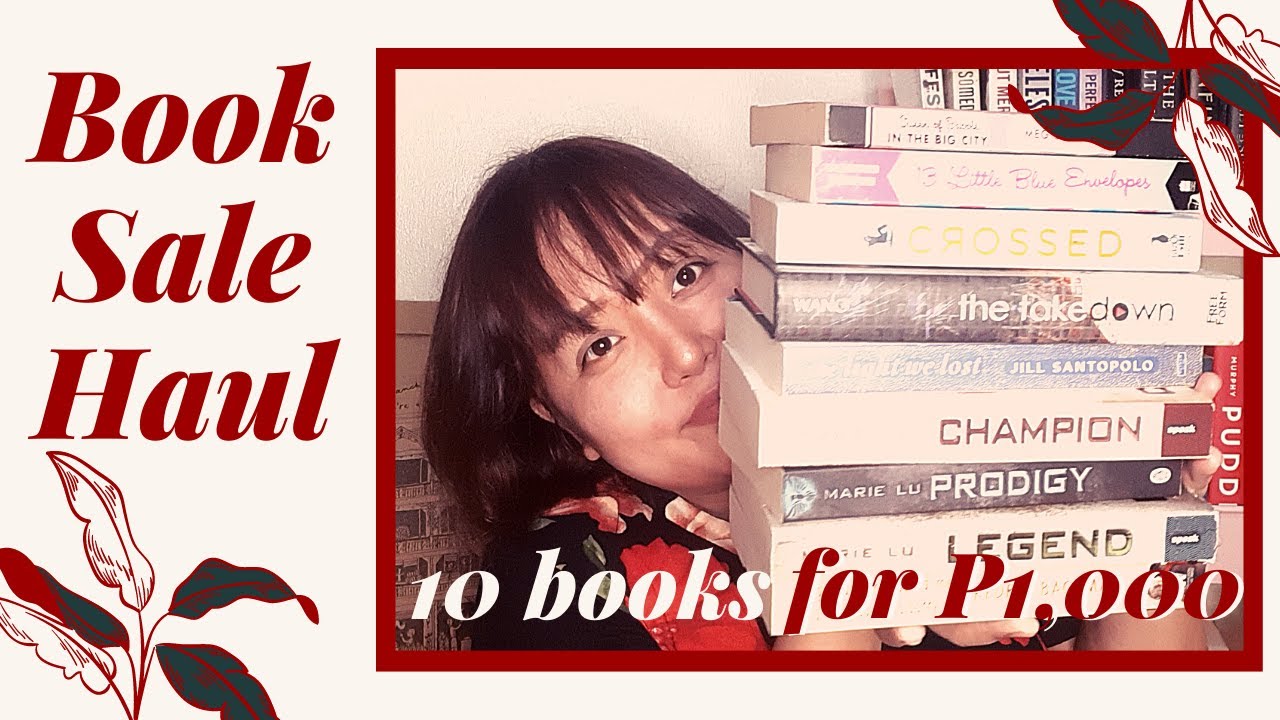 Quarantine Thrift Haul #1 | 10 Books for 1,000 Pesos! | Booksale Philippines