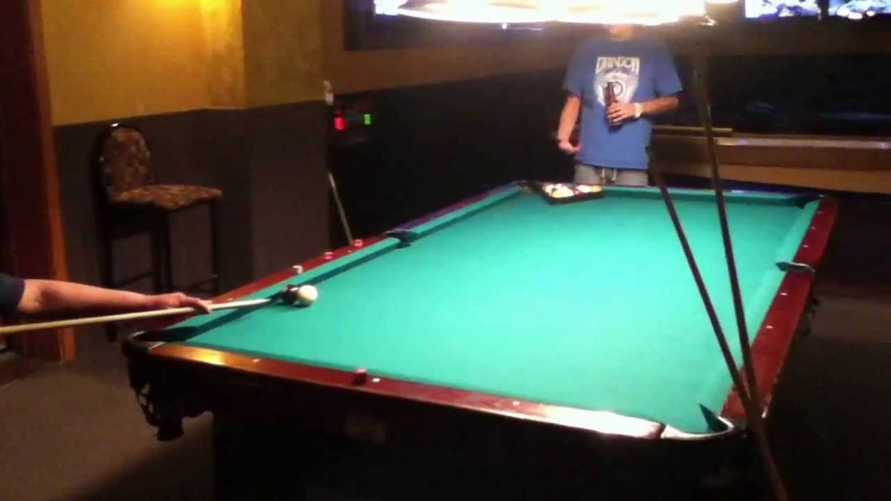 My response to pool hall junkies impossible shot YouTube
