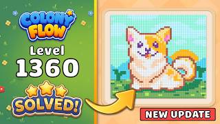 Colony Flow! Level 1360 Walkthrough 🐜 | ABI GAMES Solution & Gameplay 🧩 (New Update)