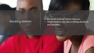 Talking To Our Adolescent Children About Their Ual And Reproductive Health.