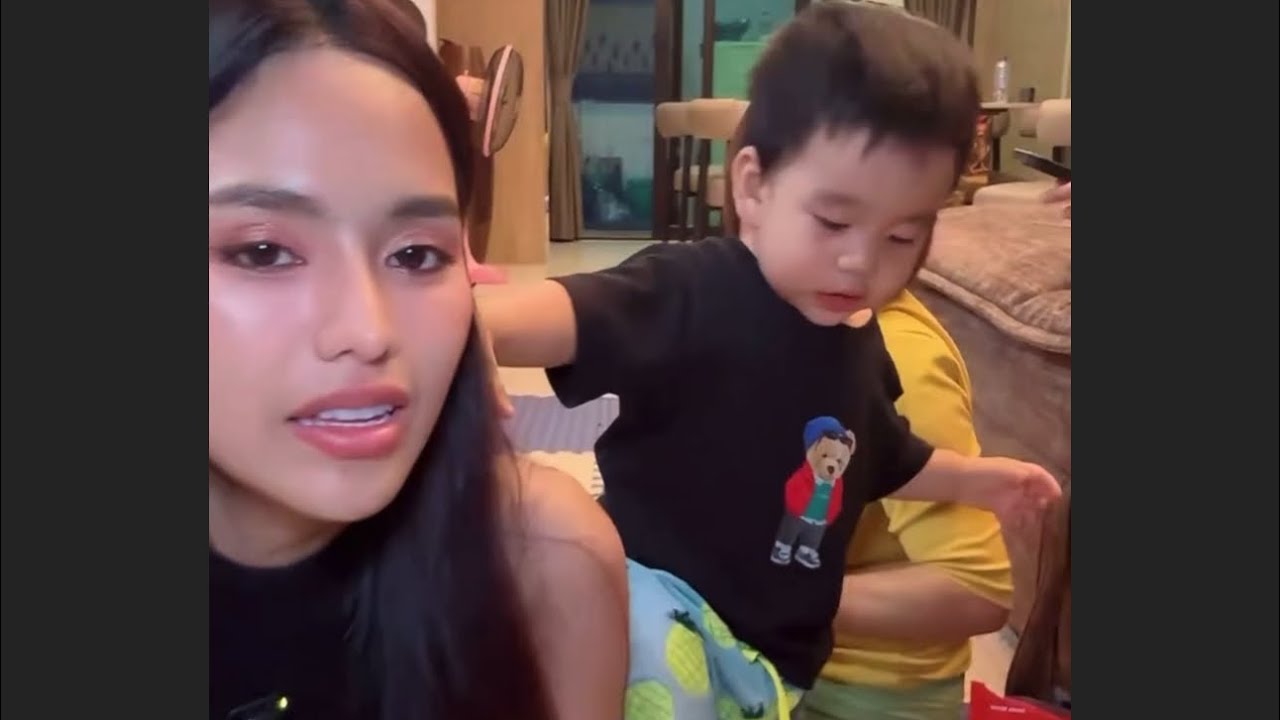 แม่หยามขายของ มีีเด็กชายมากวน