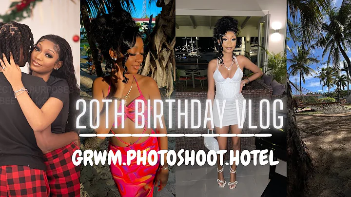 20th Birthday vlog; boyfriend reveal,photoshoo... ...