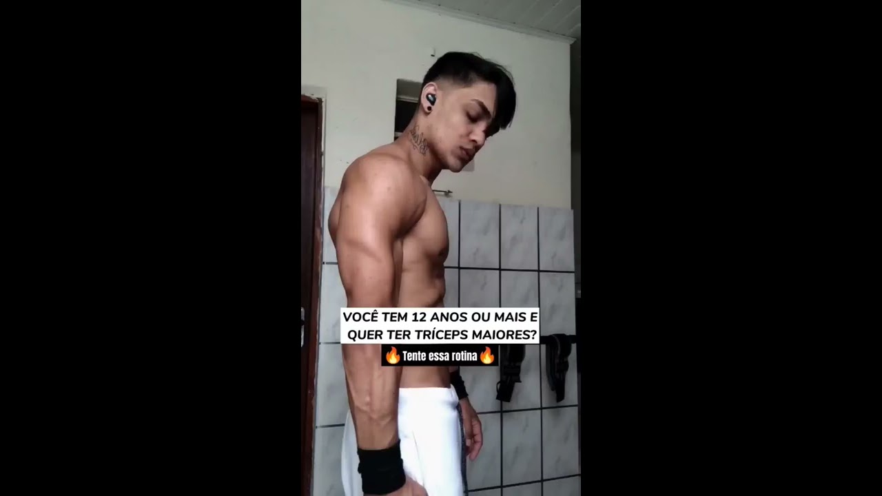 Voc tem 12 anos ou mais e quer ter trceps maiores  shorts  viral  calisthenics