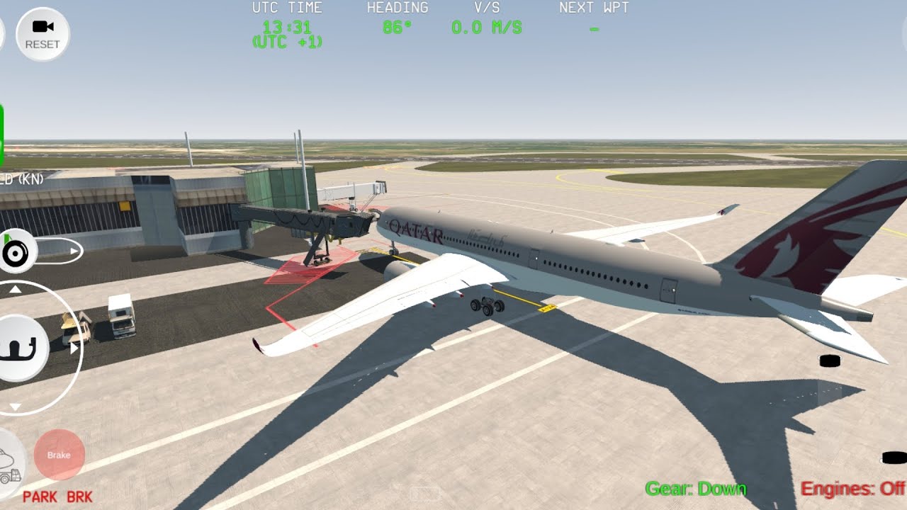 Fly the Qatar Airways gameplay FS advanced flight simulator - YouTube