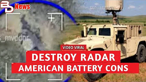 Kaskad DPR Battalion fighters Destroy American Counter-Battery Radar AN/TPQ-50