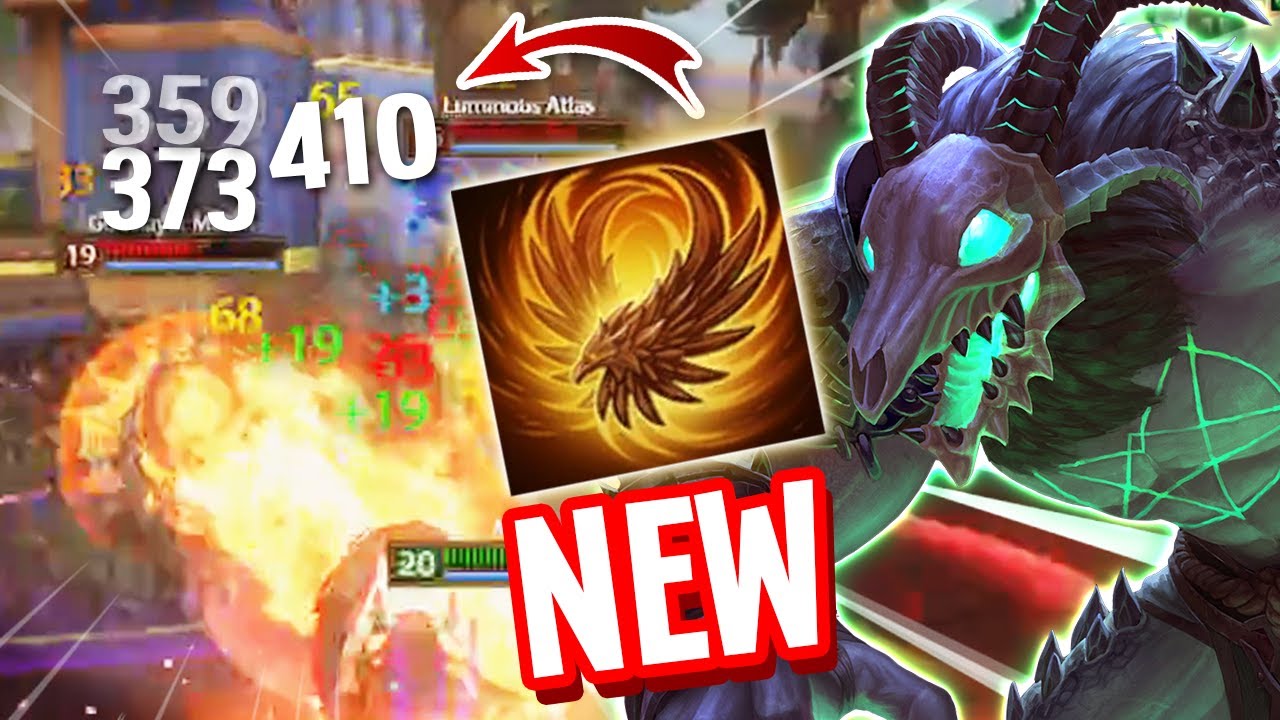 Cernunnos Jungle with Griffonwing Earrings is the NEW SMITE META?