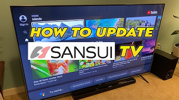 Sansui TV: How to Update